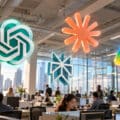 Illustration of our post "Generative AI in the workplace: generational divide and HR implications"