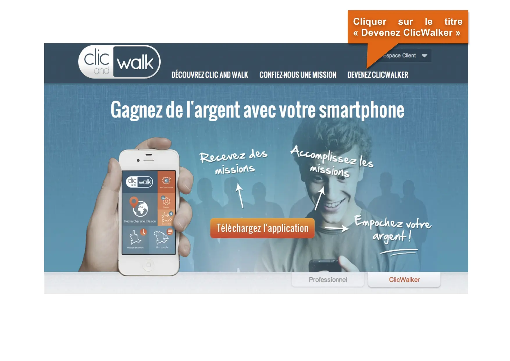 « Clic and Walk » réinvente l’enquête de satisfaction client