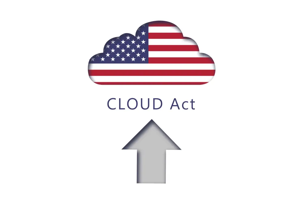 Illustration de notre publication "Etudes de marché et sondages : attention au Cloud Act"