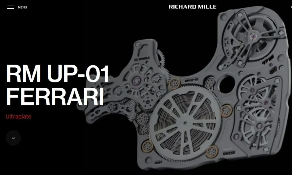 Illustration de notre publication "Richard Mille RM UP-01 : analyse marketing d’une montre à 1,86 m€"