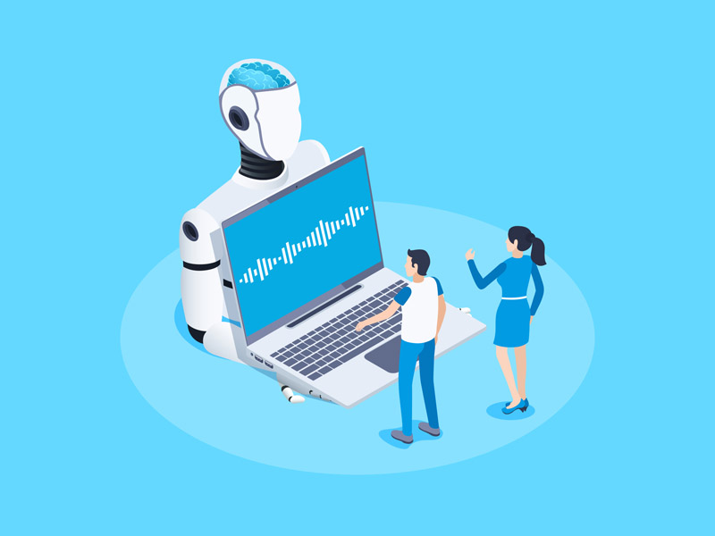 Illustration of our post "[Podcast] How to augment your sales force using Artificial Intelligence"