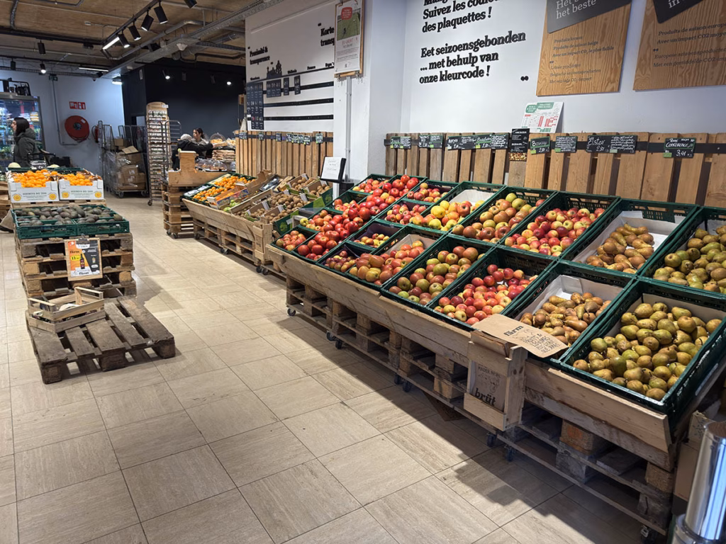 bulk products in a Farm store