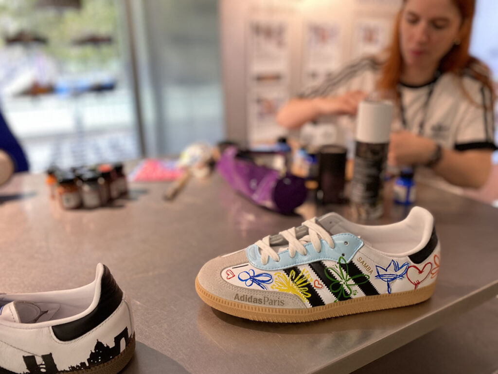 Adidas flagship store Customizing