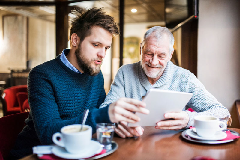 Illustratie van onze post "Zijn jongeren digitaal vaardiger dan hun ouders?"