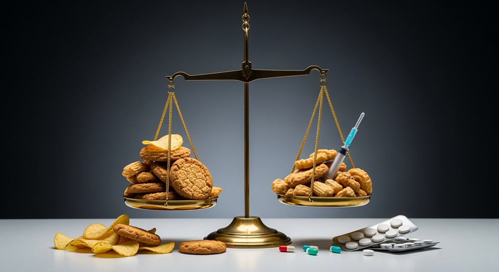 Illustration of our post "Ozempic, Wegovy: how they are transforming the food market"