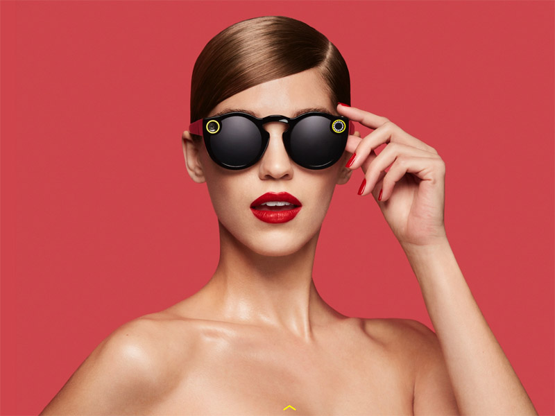 Illustration of our post "Will Snap Spectacles glasses revive the augmented reality trend?"