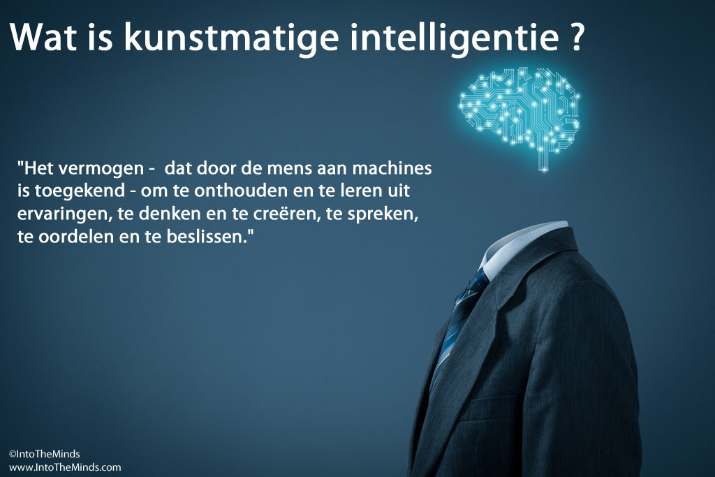 Illustratie van onze post "Wat is kunstmatige intelligentie en hoe kan ze van nut zijn voor ons?"